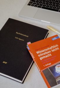 LINHÉ Bachelorarbeit Zeitplan