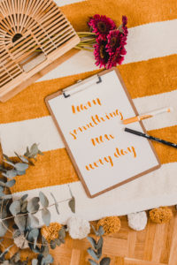 in high fashion laune | Handlettering lernen