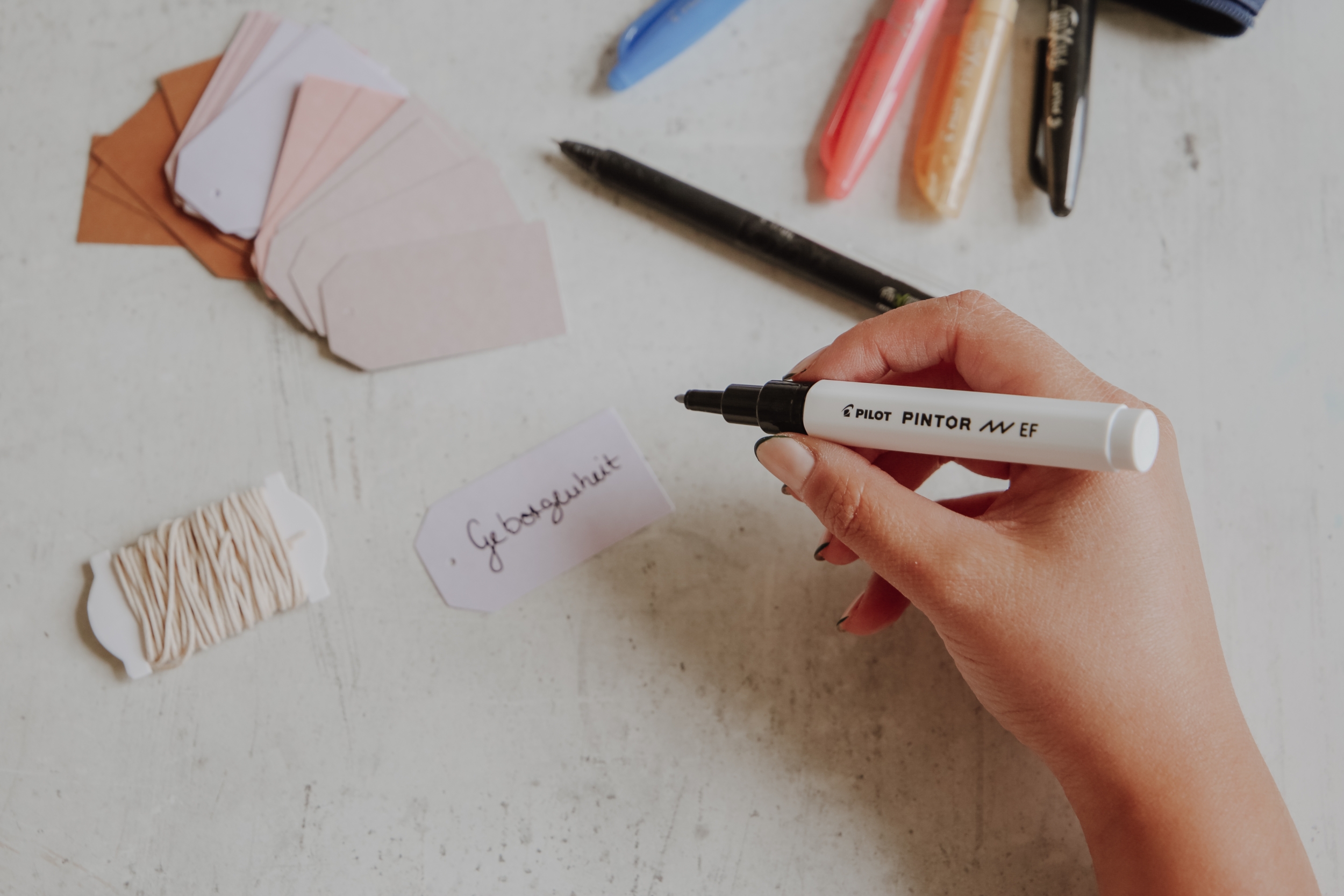 LINHÉ PILOT DIY Wunschbaum Hochzeit Wünsche Beschriftung